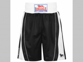 Lonsdale široké zápasové boxerské trenýrky - kraťasy materiál 100%polyester, farba: čierna - posledné kusy!!!